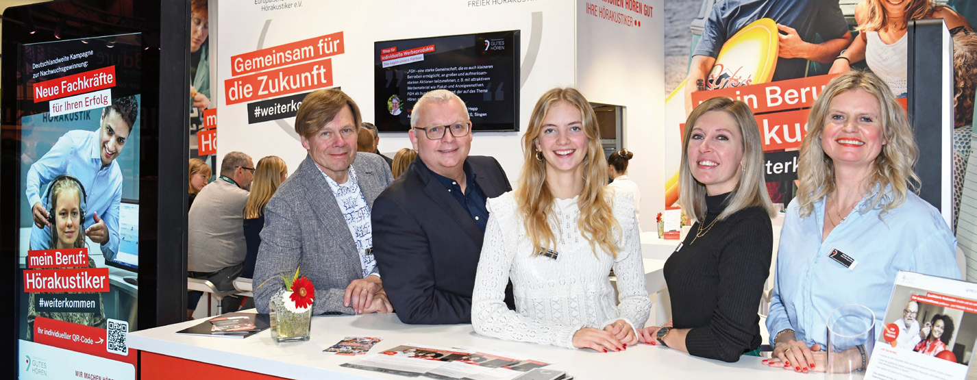 Das FGH-Team: Karsten Mohr, Christian Hastedt, Silja Wardyn, Julia Strauch, Alicja Wardyn (v. l.)
