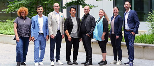 Foto: Gruppenfoto der Aufsichtsratsmitglieder der HÖREX Hör-Akustik eG