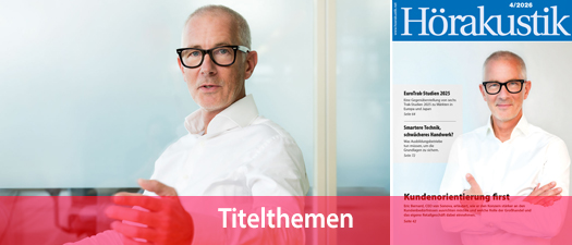 Bildbeschreibung: CEO Eric Bernard von Sonova