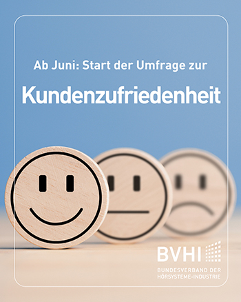 Auf dem Foto ist der Flyer zur Kundenbefragung abgebildet